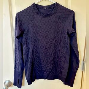 Lululemon on Cable Stitch Sweater